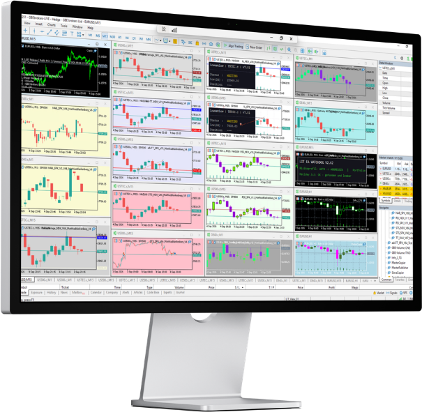 Operatives LIT-Setup in MetaTrader 5 mit mehreren parallel laufenden automatisierten Systemen